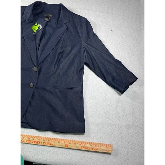 Investments New with Tags Women's Blazer size 18 Navy Blue - Picture 5 of 11